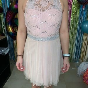 Pink homecoming dress